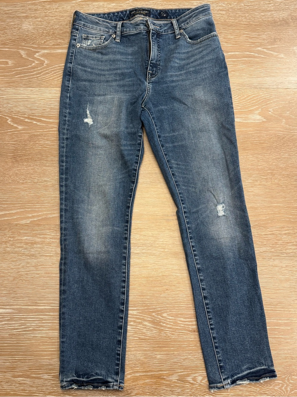 Lucky Brand Hayden Skinny Jeans with Light Distressing